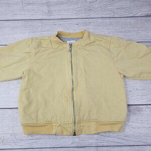 Baby Gap Vintage Yellow Denim Baby Boys Jacket Size XL‎ 18-24 months